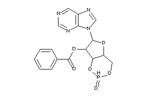 Image of Benzoic Acid (3-keto-8-purin-9-yl-2,4,7-trioxa-3$l^{5}-phosphabicyclo[4.3.0]nonan-9-yl) Ester