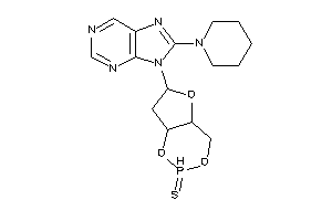 8-piperidino-9-(4-thioxo-3,5,9-trioxa-4$l^{5}-phosphabicyclo[4.3.0]nonan-8-yl)purine