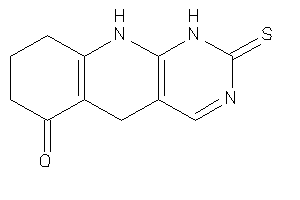 Image of 2-thioxo-1,5,7,8,9,10-hexahydropyrimido[4,5-b]quinolin-6-one