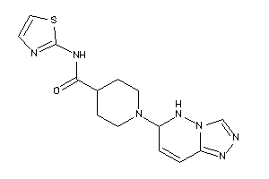 Image of 1-(5,6-dihydro-[1,2,4]triazolo[3,4-f]pyridazin-6-yl)-N-thiazol-2-yl-isonipecotamide