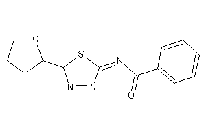 Image of N-[2-(tetrahydrofuryl)-2H-1,3,4-thiadiazol-5-ylidene]benzamide