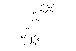 N-(1,1-diketothiolan-3-yl)-3-(5H-purin-6-ylthio)propionamide