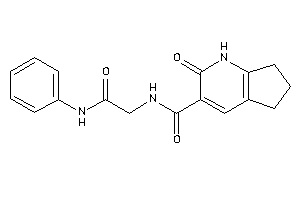 N-(2-anilino-2-keto-ethyl)-2-keto-1,5,6,7-tetrahydro-1-pyrindine-3-carboxamide