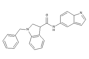 Image of N-(7aH-indol-5-yl)-1-benzyl-indoline-3-carboxamide