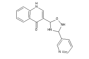 3-[3-(3-pyridyl)-1,2,4-oxadiazolidin-5-yl]-4-quinolone