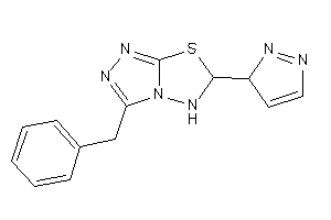 3-benzyl-6-(3H-pyrazol-3-yl)-5,6-dihydro-[1,2,4]triazolo[3,4-b][1,3,4]thiadiazole