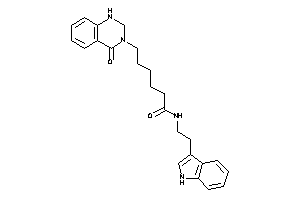 Image of N-[2-(1H-indol-3-yl)ethyl]-6-(4-keto-1,2-dihydroquinazolin-3-yl)hexanamide