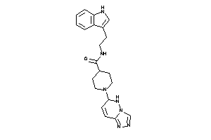 1-(5,6-dihydro-[1,2,4]triazolo[3,4-f]pyridazin-6-yl)-N-[2-(1H-indol-3-yl)ethyl]isonipecotamide