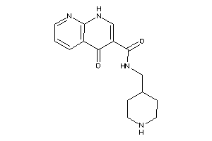 Image of 4-keto-N-(4-piperidylmethyl)-1H-1,8-naphthyridine-3-carboxamide