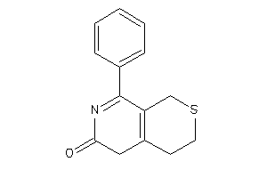 8-phenyl-1,3,4,5-tetrahydrothiopyrano[3,4-c]pyridin-6-one