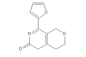 8-(2-furyl)-1,3,4,5-tetrahydrothiopyrano[3,4-c]pyridin-6-one