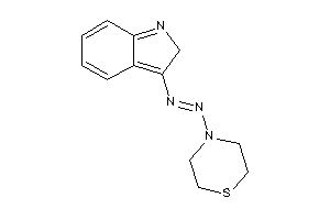 2H-indol-3-yl(thiomorpholino)diazene