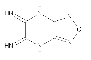Image of (5-imino-1,4,7,7a-tetrahydrofurazano[3,4-b]pyrazin-6-ylidene)amine