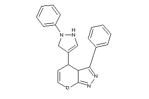 3-phenyl-4-(1-phenyl-3-pyrazolin-4-yl)-3a,4-dihydropyrano[2,3-c]pyrazole