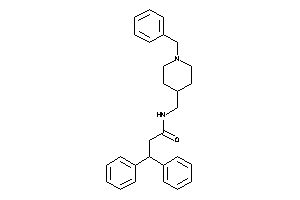 N-[(1-benzyl-4-piperidyl)methyl]-3,3-diphenyl-propionamide