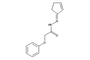 N-(cyclopent-2-en-1-ylideneamino)-2-phenoxy-acetamide