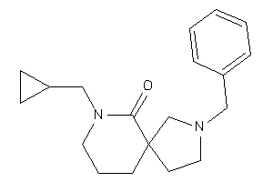 2-benzyl-9-(cyclopropylmethyl)-2,9-diazaspiro[4.5]decan-10-one