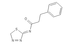 3-phenyl-N-(2H-1,3,4-thiadiazol-5-ylidene)propionamide