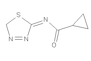 N-(2H-1,3,4-thiadiazol-5-ylidene)cyclopropanecarboxamide