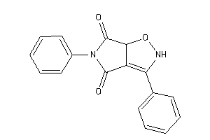 3,5-diphenyl-2,6a-dihydropyrrolo[3,4-d]isoxazole-4,6-quinone
