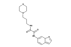 Image of N'-(7aH-indol-6-yl)-N-(3-morpholinopropyl)oxamide