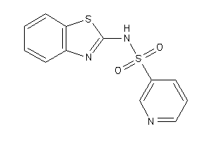 N-(1,3-benzothiazol-2-yl)pyridine-3-sulfonamide