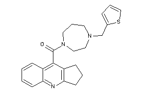 Image of 2,3-dihydro-1H-cyclopenta[b]quinolin-9-yl-[4-(2-thenyl)-1,4-diazepan-1-yl]methanone