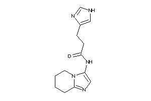 3-(1H-imidazol-4-yl)-N-(5,6,7,8-tetrahydroimidazo[1,2-a]pyridin-3-yl)propionamide
