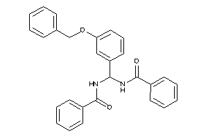 Image of N-[benzamido-(3-benzoxyphenyl)methyl]benzamide