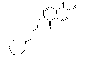 6-[4-(azepan-1-yl)butyl]-1H-1,6-naphthyridine-2,5-quinone