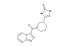3-[1-([1,2,4]triazolo[4,3-a]pyrimidine-3-carbonyl)-3-piperidyl]-1,4-dihydro-1,2,4-triazol-5-one