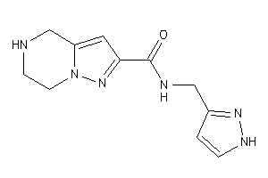 N-(1H-pyrazol-3-ylmethyl)-4,5,6,7-tetrahydropyrazolo[1,5-a]pyrazine-2-carboxamide