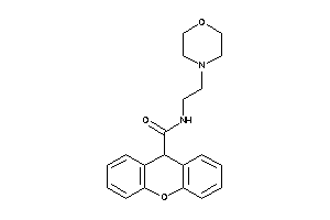 Image of N-(2-morpholinoethyl)-9H-xanthene-9-carboxamide