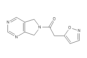 1-(5,7-dihydropyrrolo[3,4-d]pyrimidin-6-yl)-2-isoxazol-5-yl-ethanone