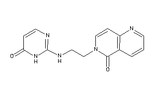 6-[2-[(6-keto-1H-pyrimidin-2-yl)amino]ethyl]-1,6-naphthyridin-5-one