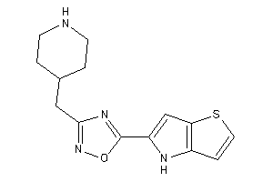 3-(4-piperidylmethyl)-5-(4H-thieno[3,2-b]pyrrol-5-yl)-1,2,4-oxadiazole