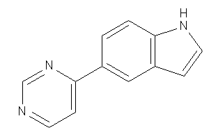 Image of 5-(4-pyrimidyl)-1H-indole