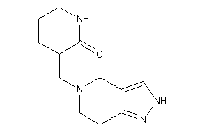 3-(2,4,6,7-tetrahydropyrazolo[4,3-c]pyridin-5-ylmethyl)-2-piperidone
