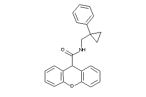 N-[(1-phenylcyclopropyl)methyl]-9H-xanthene-9-carboxamide
