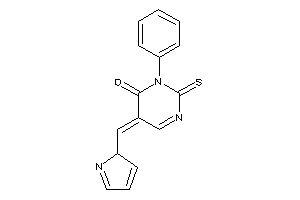 3-phenyl-5-(2H-pyrrol-2-ylmethylene)-2-thioxo-pyrimidin-4-one
