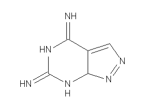 (4-imino-7,7a-dihydropyrazolo[3,4-d]pyrimidin-6-ylidene)amine