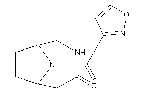 Image of 9-(isoxazole-3-carbonyl)-4,9-diazabicyclo[4.2.1]nonan-3-one