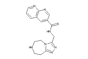 N-(6,7,8,9-tetrahydro-5H-[1,2,4]triazolo[3,4-g][1,4]diazepin-3-ylmethyl)-1,8-naphthyridine-3-carboxamide