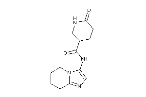 6-keto-N-(5,6,7,8-tetrahydroimidazo[1,2-a]pyridin-3-yl)nipecotamide