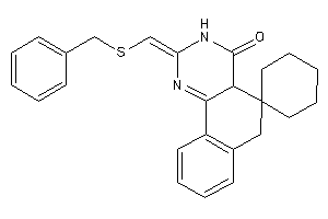 2-[(benzylthio)methylene]spiro[4a,6-dihydrobenzo[h]quinazoline-5,1'-cyclohexane]-4-one