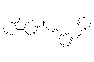 4aH-[1,2,4]triazino[5,6-b]indol-3-yl-[(3-phenoxybenzylidene)amino]amine