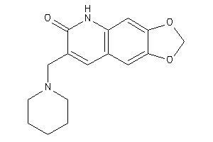 Image of 7-(piperidinomethyl)-5H-[1,3]dioxolo[4,5-g]quinolin-6-one