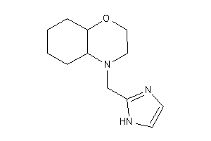 4-(1H-imidazol-2-ylmethyl)-2,3,4a,5,6,7,8,8a-octahydrobenzo[b][1,4]oxazine