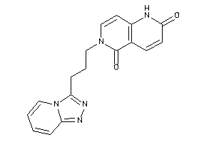 Image of 6-[3-([1,2,4]triazolo[4,3-a]pyridin-3-yl)propyl]-1H-1,6-naphthyridine-2,5-quinone