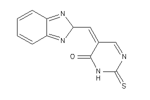 5-(2H-benzimidazol-2-ylmethylene)-2-thioxo-pyrimidin-4-one
